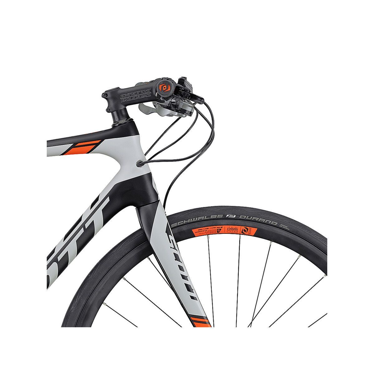 Scott Solace 30 FB Disc, black/grey/orange - Bild 5