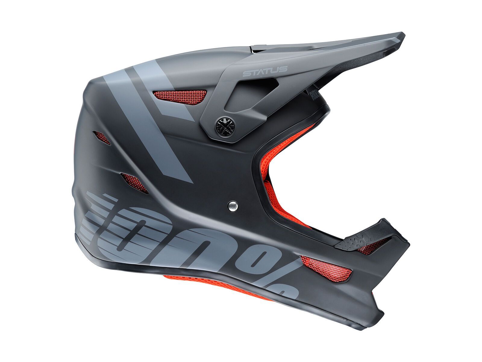 100% Status DH/BMX Helmet, black meteor - Bild 1