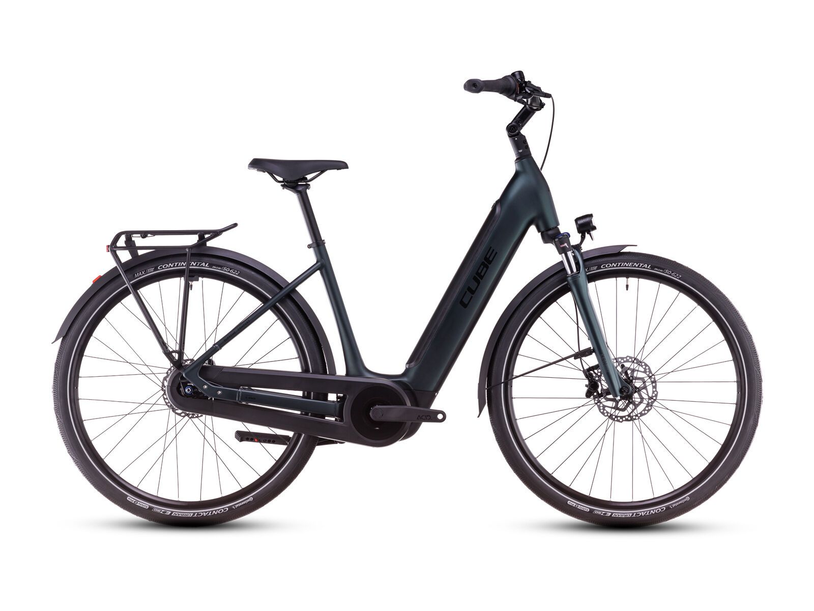 Cube Supreme RT Hybrid Comfort EX 500 Easy Entry 28, viridian´n´black - Bild 1