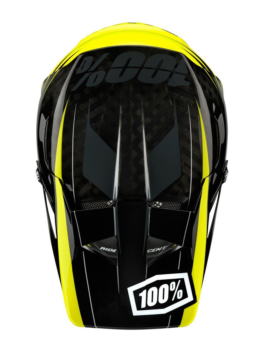 100% Aircraft DH Helmet, Basetech yellow - Bild 4