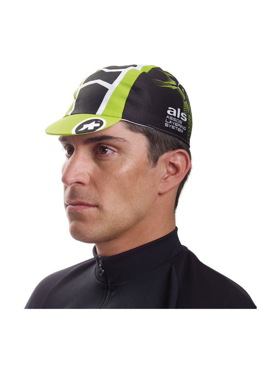 Assos milleCap evo8, piton green - Bild 1