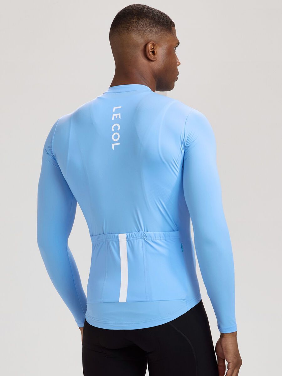 Le Col Pro Long Sleeve Jersey, powder blue - Bild 4