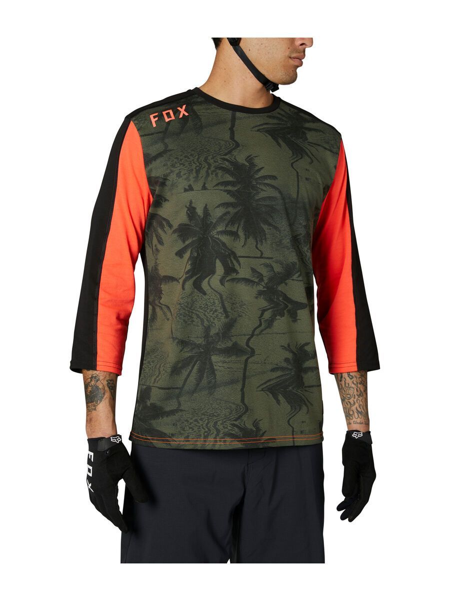 Fox Ranger Drirelease 3/4 Jersey, olive green - Bild 1