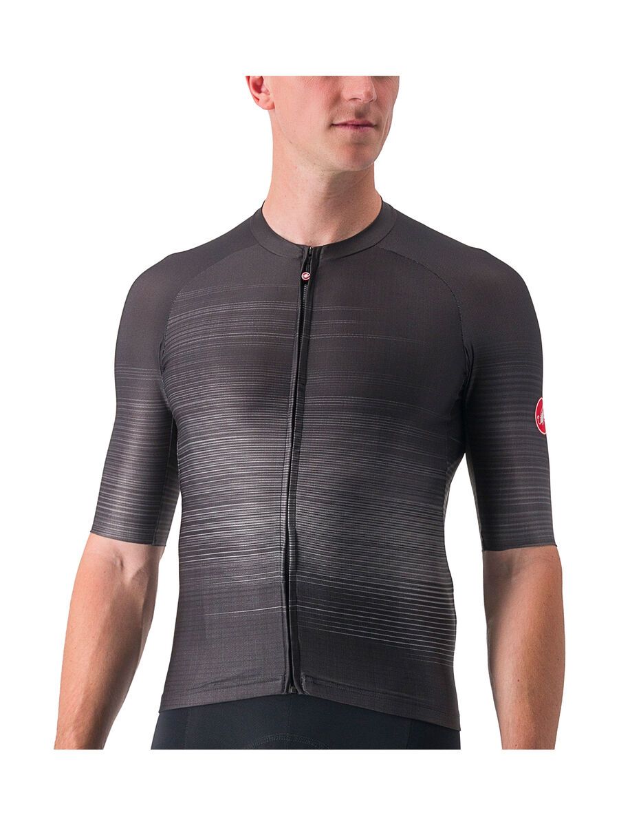 Castelli Aero Race 6.0 Jersey, light black | BIKER-BOARDER.DE