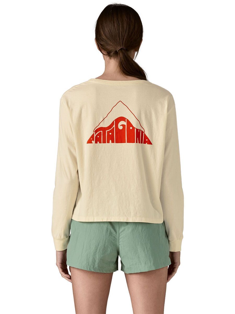 Patagonia Women's Long-Sleeved Driftways Easy Cut Organic T-Shirt, undyed natural - Bild 3