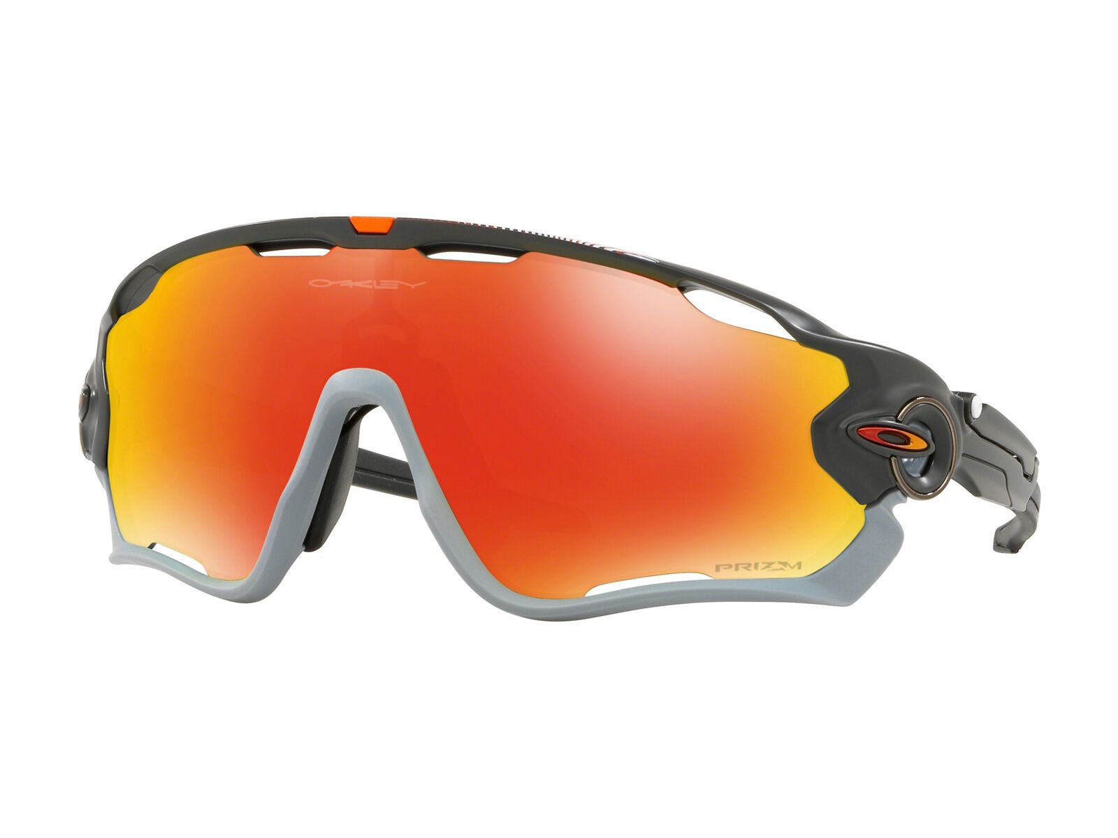 Oakley Jawbreaker Aero Flight Collection, matte carbon/Lens: prizm ruby - Bild 1