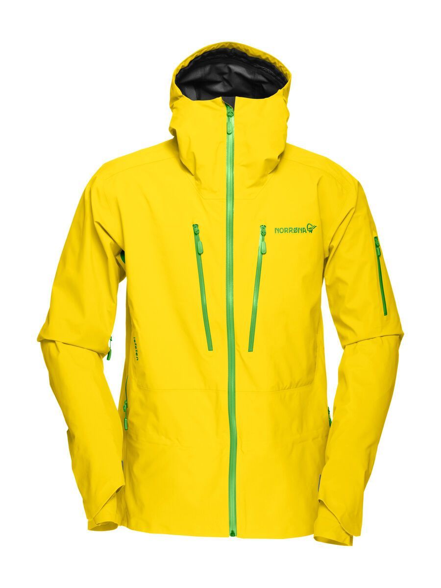 Norrona Lofoten Gore-Tex Pro Jacket, mellow yellow | BIKER-BOARDER.DE