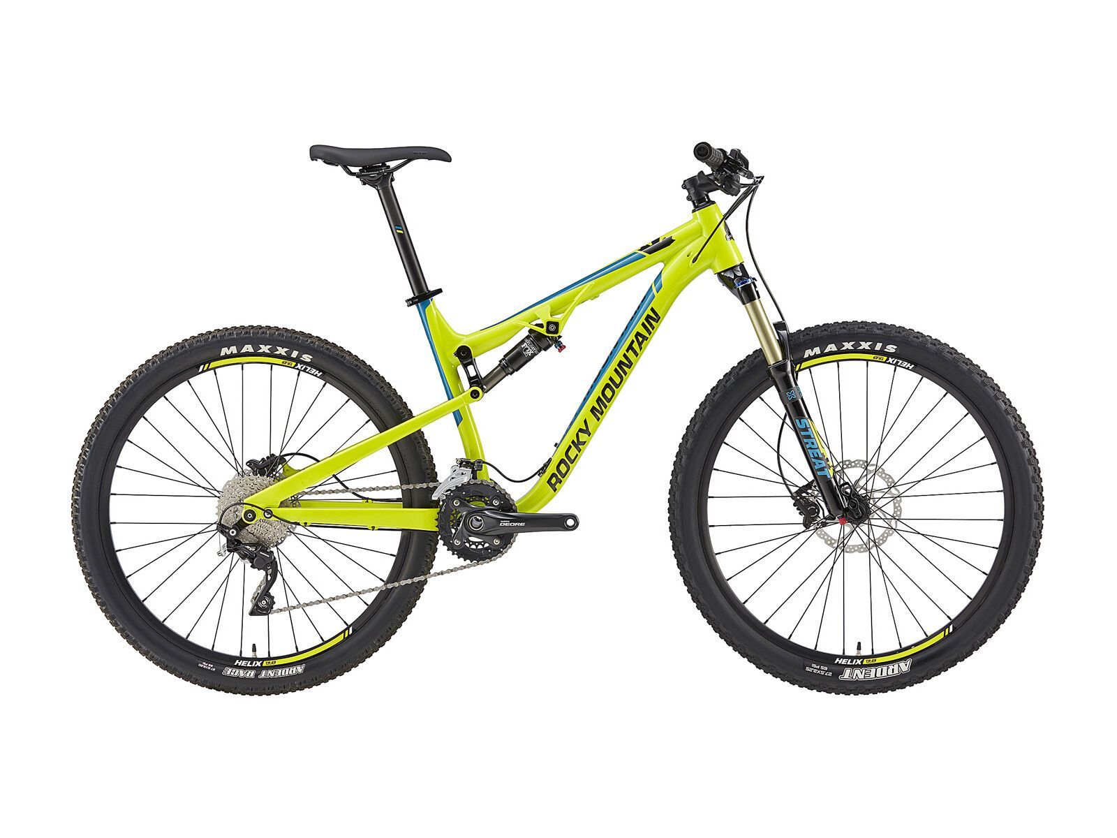 Rocky Mountain Thunderbolt 730, gloss lemongrass/petrol/black - Bild 1