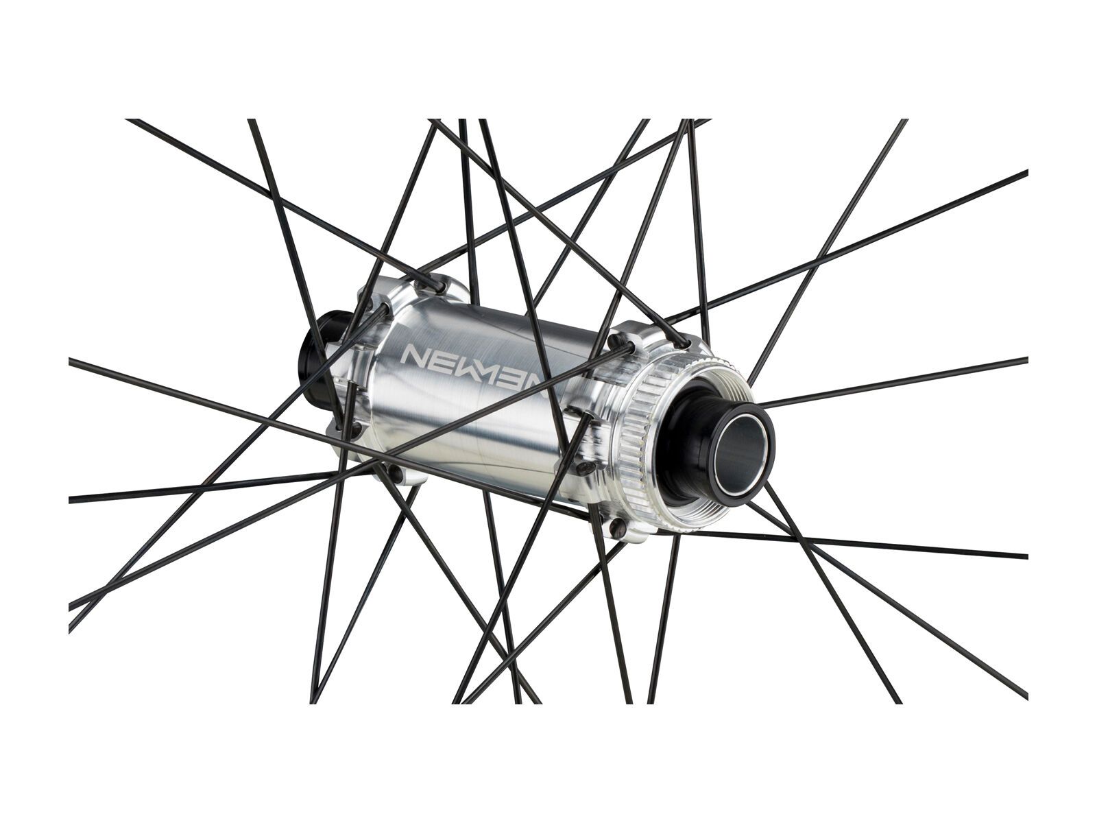 Newmen Advanced SL X.A.30 Centerlock - 29 / 15x110 mm Boost, black / silver hub - Bild 3