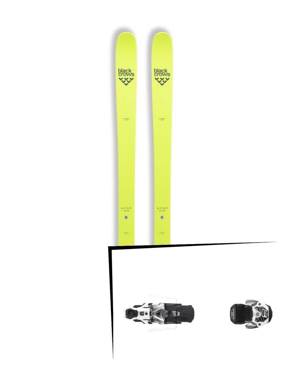 Set: Black Crows Orb Freebird 2019 + Atomic Warden MNC 13 gun metal/white - Bild 1