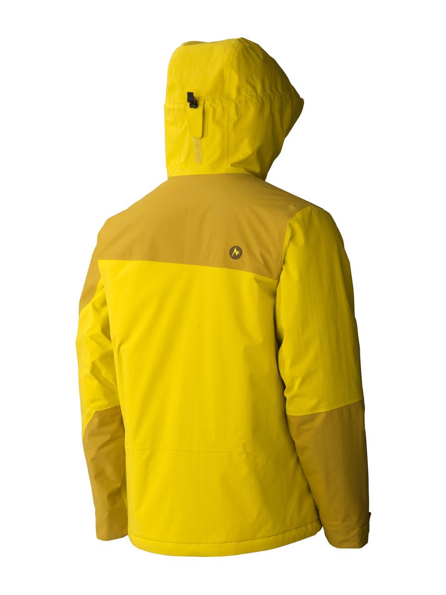 Marmot Tram Line Jacket, Yellow Vapor/Green Mustard - Bild 2