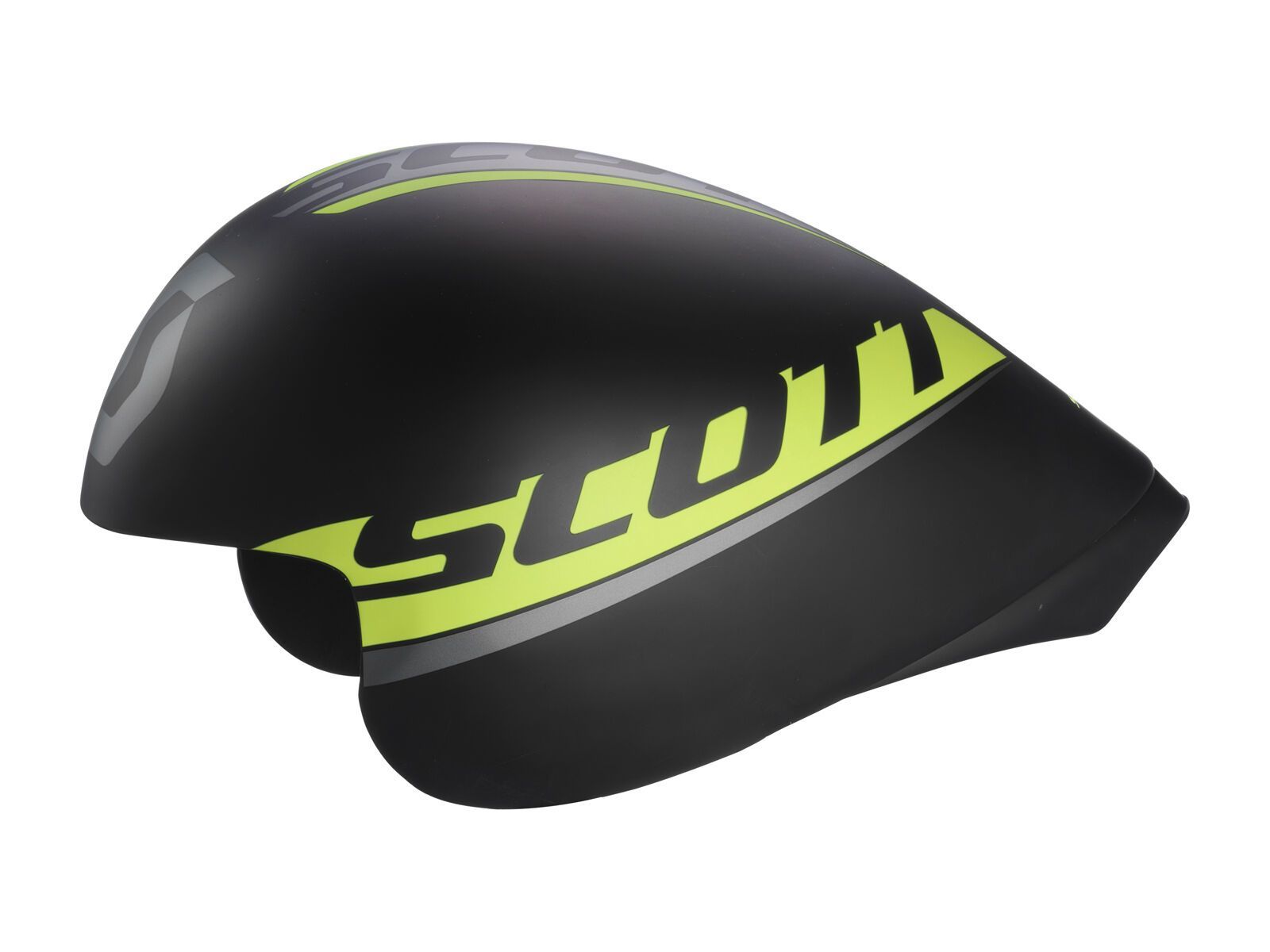 Scott Split Helmet, black yellow RC - Bild 1