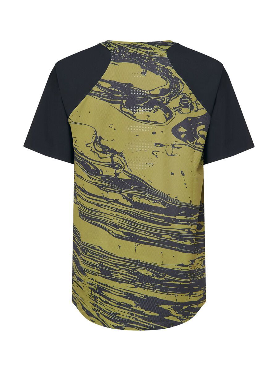 Oakley Seeker Airline SS Jersey, duality swirl green/black - Bild 3