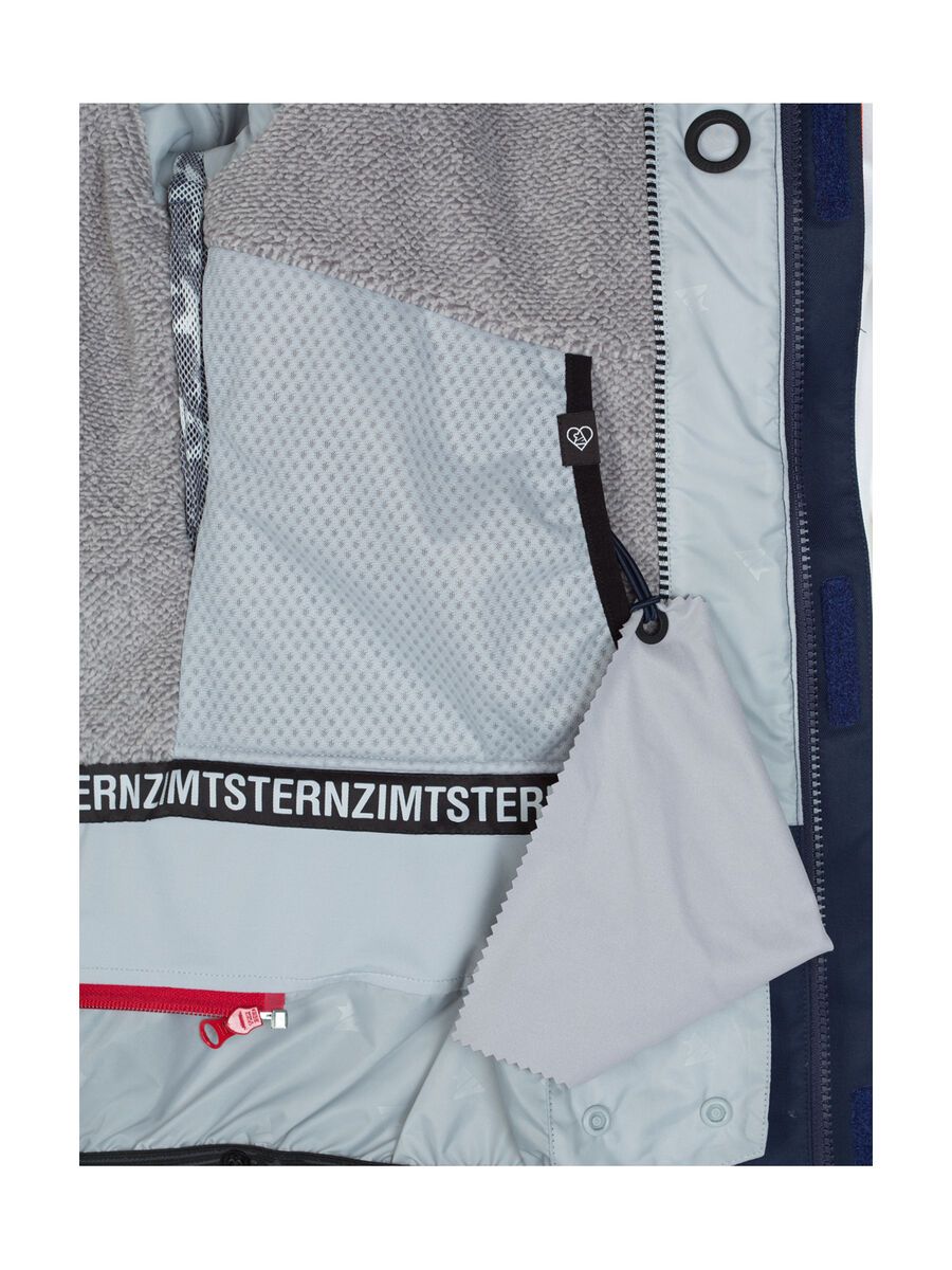 Zimtstern Snowy 16 Snow Jacket, navy - Bild 4