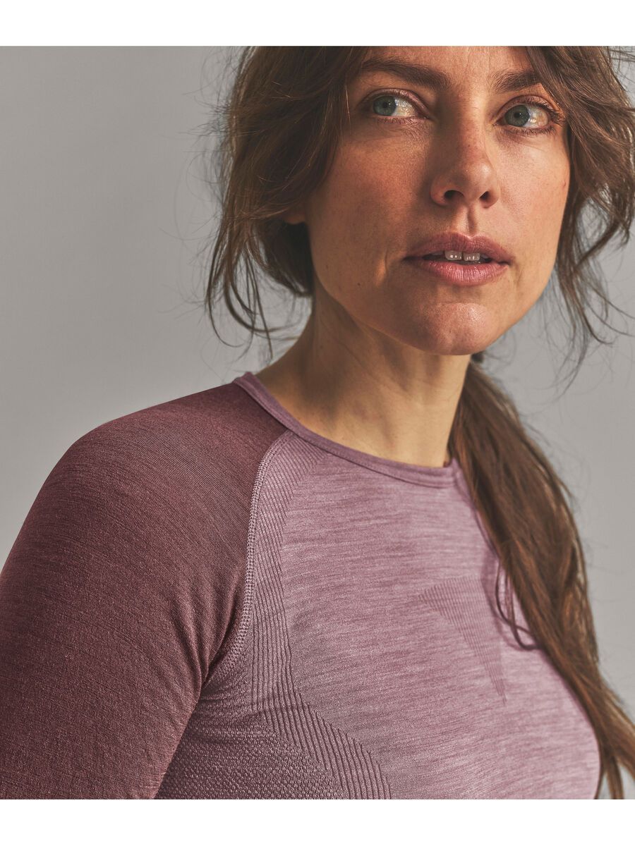 Ortovox 120 Merino Comp Light Long Sleeve W, dusk rose - Bild 7