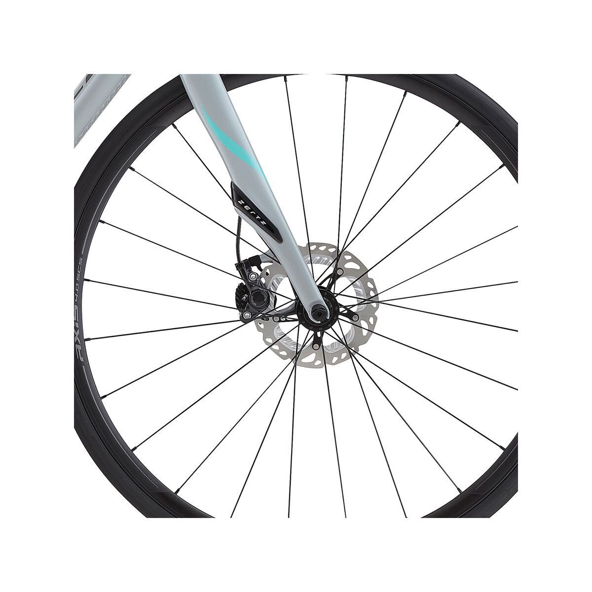 Specialized Ruby Comp Disc, gloss filthy white/light turquoise/charcoal - Bild 2