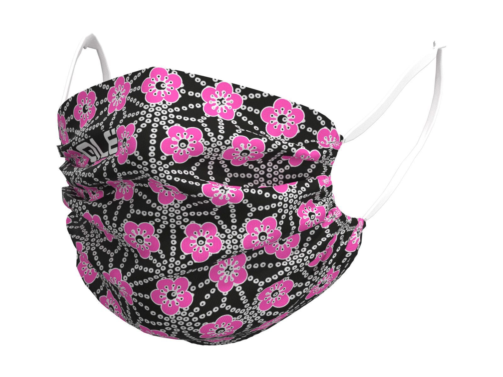 Ale Garda Face Mask (nicht retournierbar), black-fluo pink - Bild 1