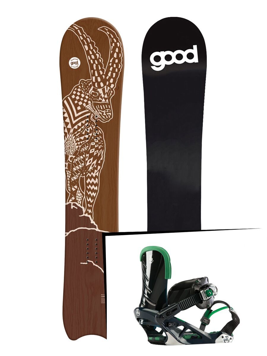 Set: goodboards Capra 2017 + K2 National (406694S) - Bild 1