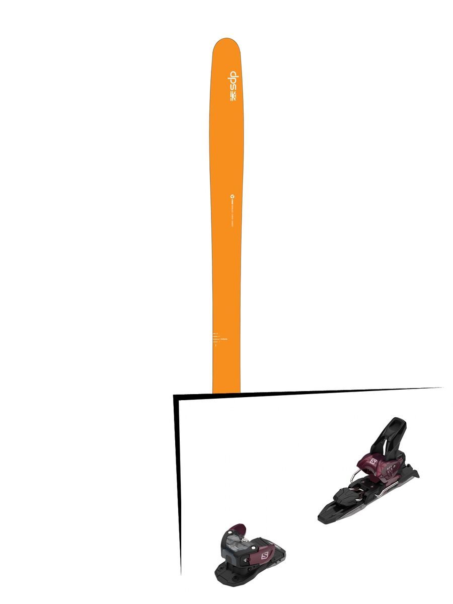Set: DPS Skis Wailer 99 2016 + Salomon Warden MNC 11 (2212336) - Bild 1