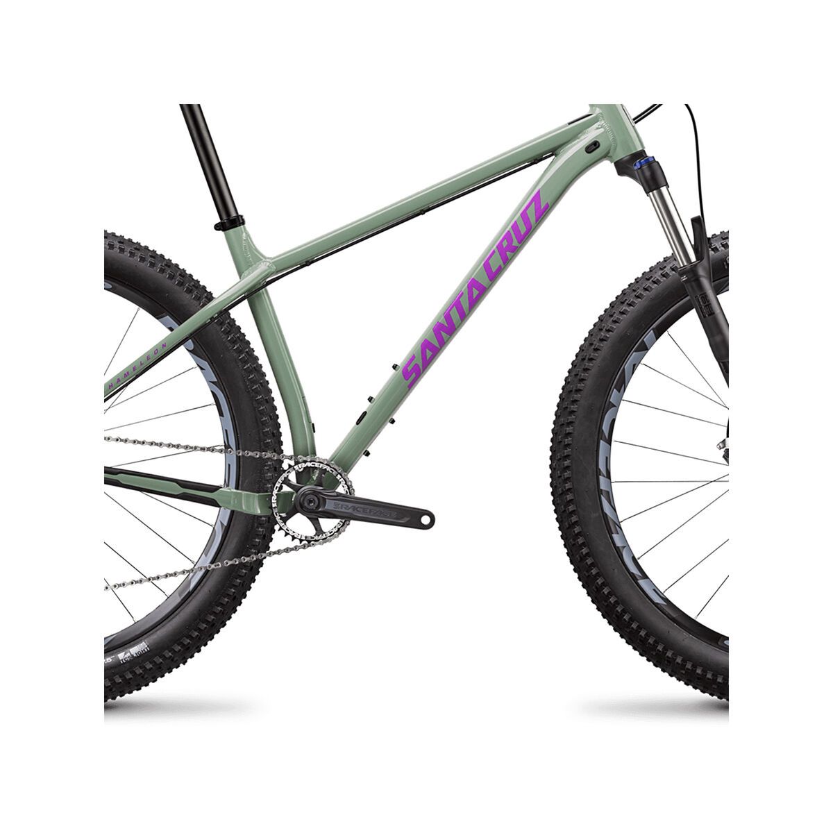 Santa Cruz Chameleon D 27.5 Plus, gloss olive and violet - Bild 4