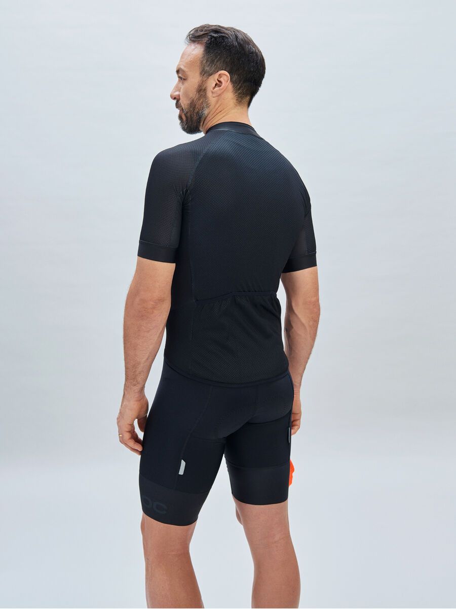 POC M's Essential Road Logo Jersey, uranium black/hydrogen white - Bild 7