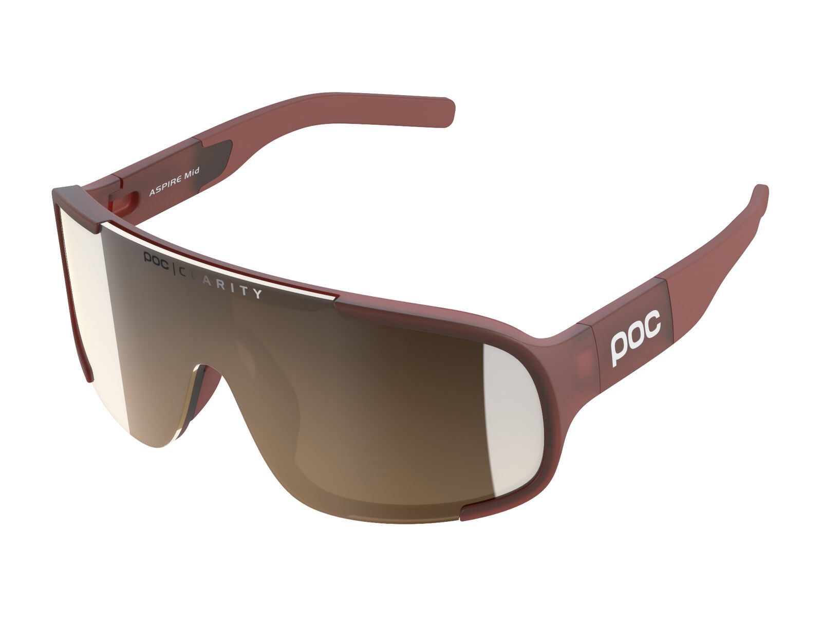 POC Aspire Mid, Clarity Trail Silver / himalayan salt transl. - Bild 1