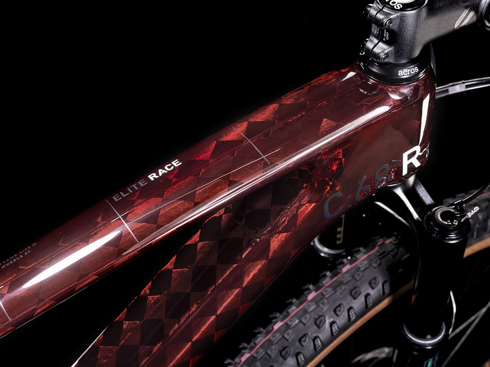 Cube Elite C:68X Race 29, liquidred´n´carbon - Bild 2