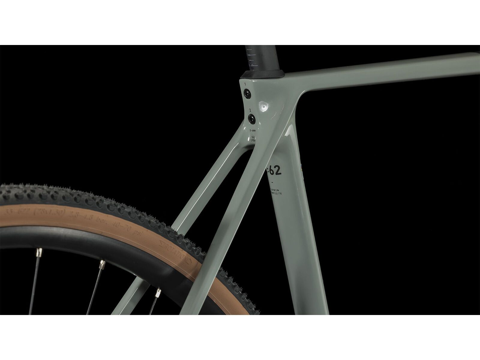 Cube Cross Race C:62 Pro, swampgrey´n´orange - Bild 5