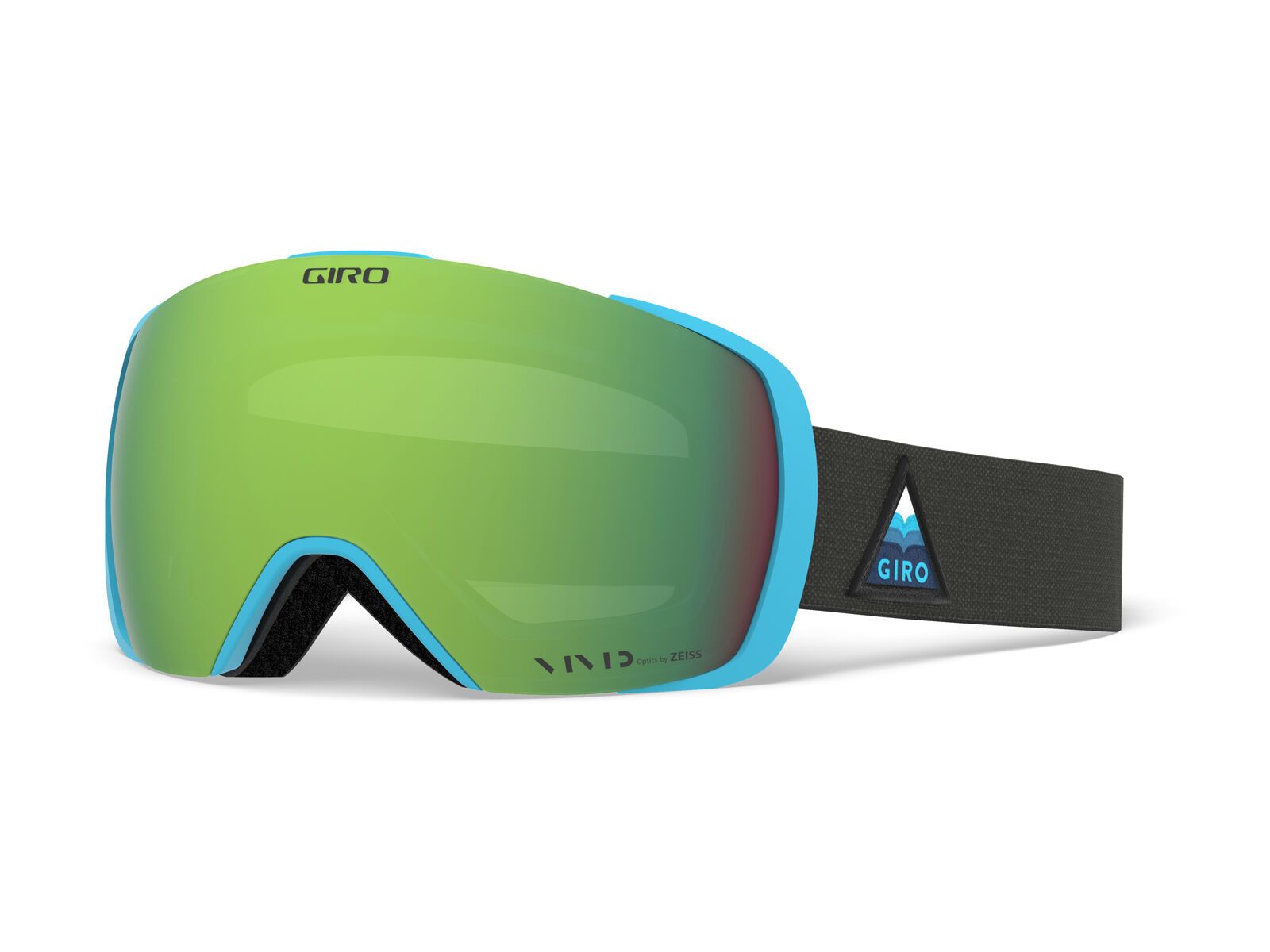 Giro Contact inkl. WS, iceberg arrow mtn/Lens: vivid emerald/infrared - Bild 1