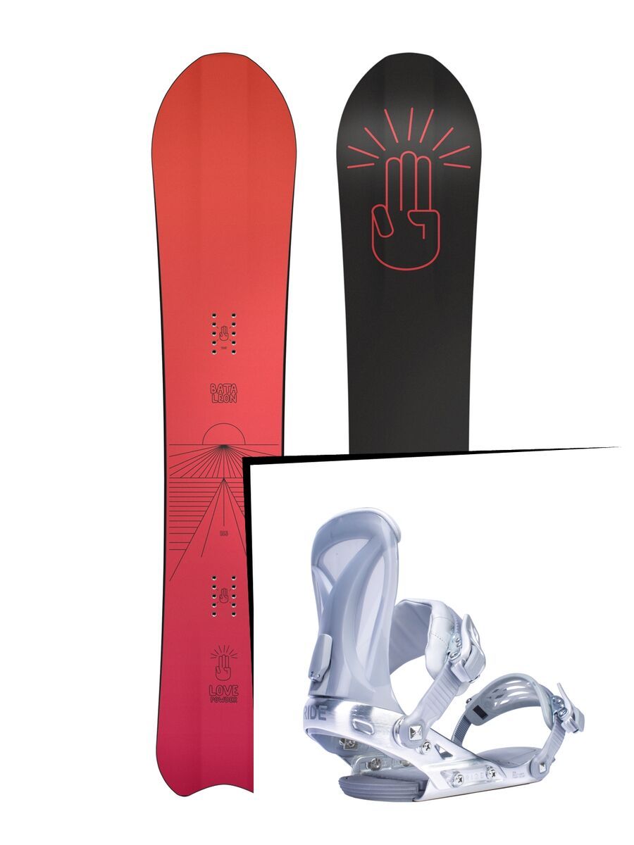 Set: Bataleon Love Powder 2017 + Ride DVA (1770123S) - Bild 1