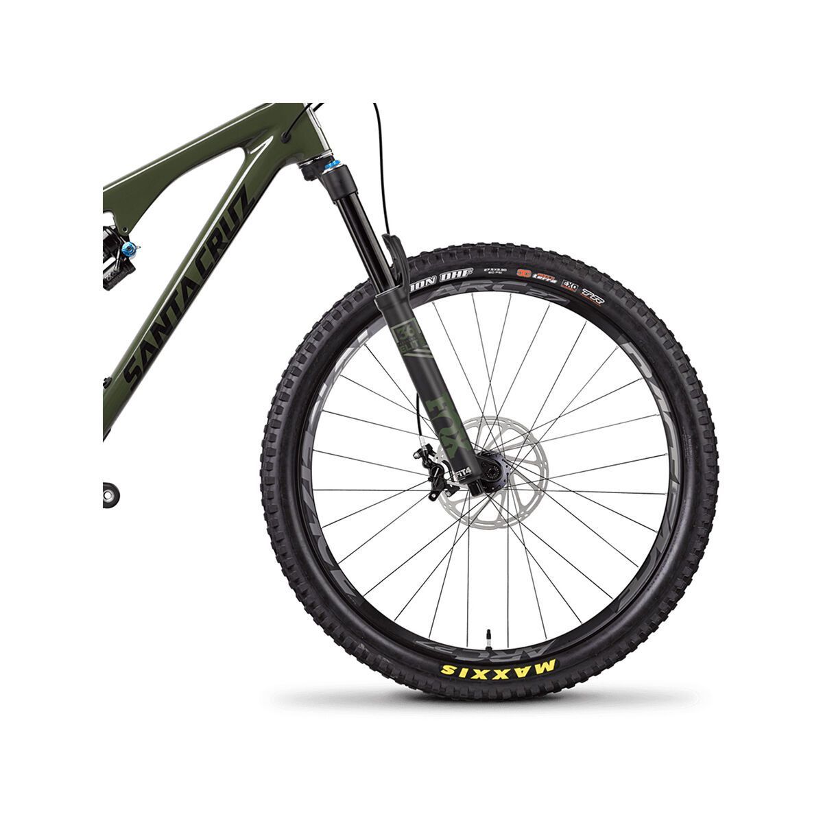 Santa Cruz Bronson CC X01, gloss olive and black - Bild 3