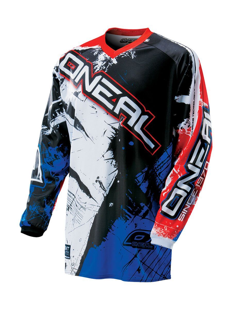 ONeal Element Jersey Shocker, black/red/blue - Bild 1