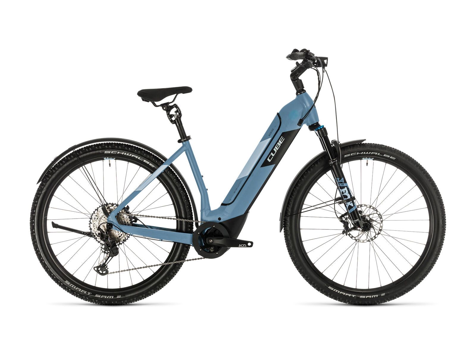 Cube Nuride Hybrid SL Allroad, blue´n´blue - Bild 1