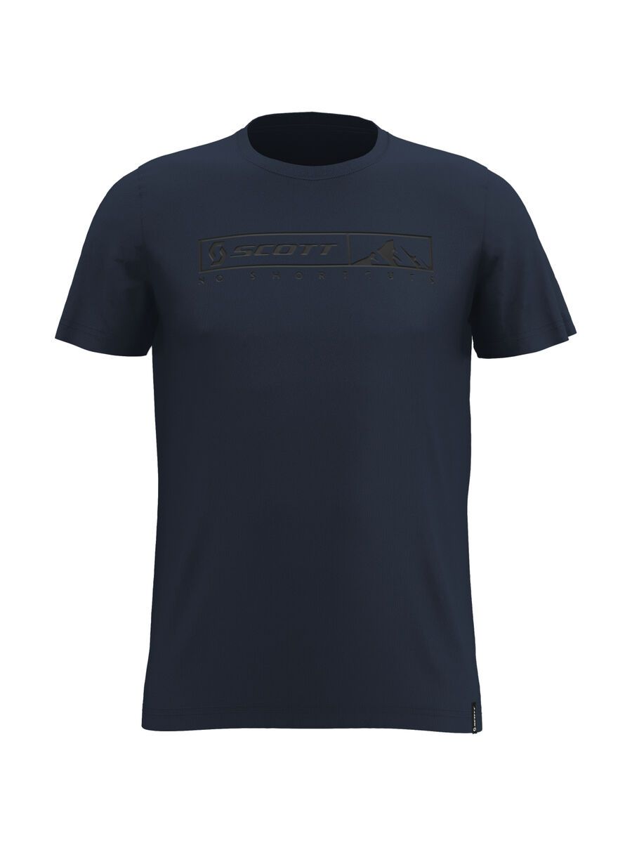 Scott 10 No Shortcuts S/SL Tee, midnight blue - Bild 1
