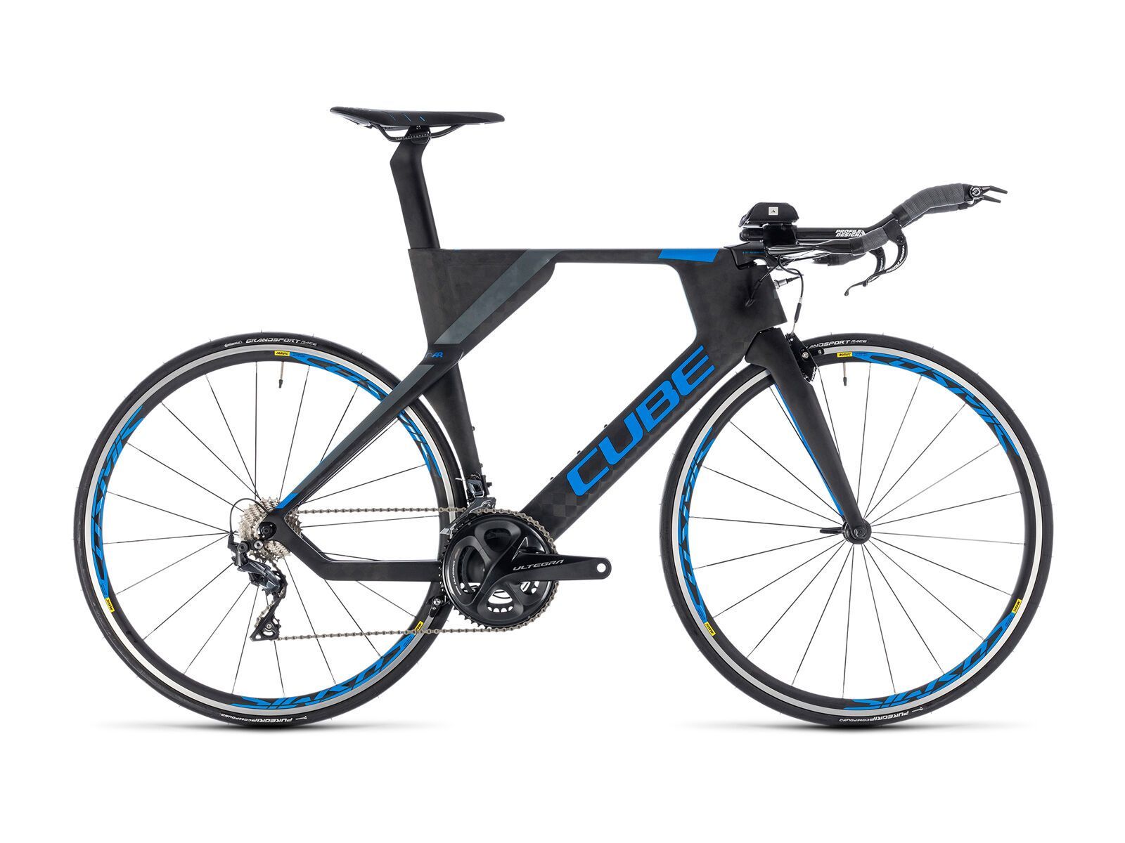 Cube Aerium Race, carbon´n´blue - Bild 1