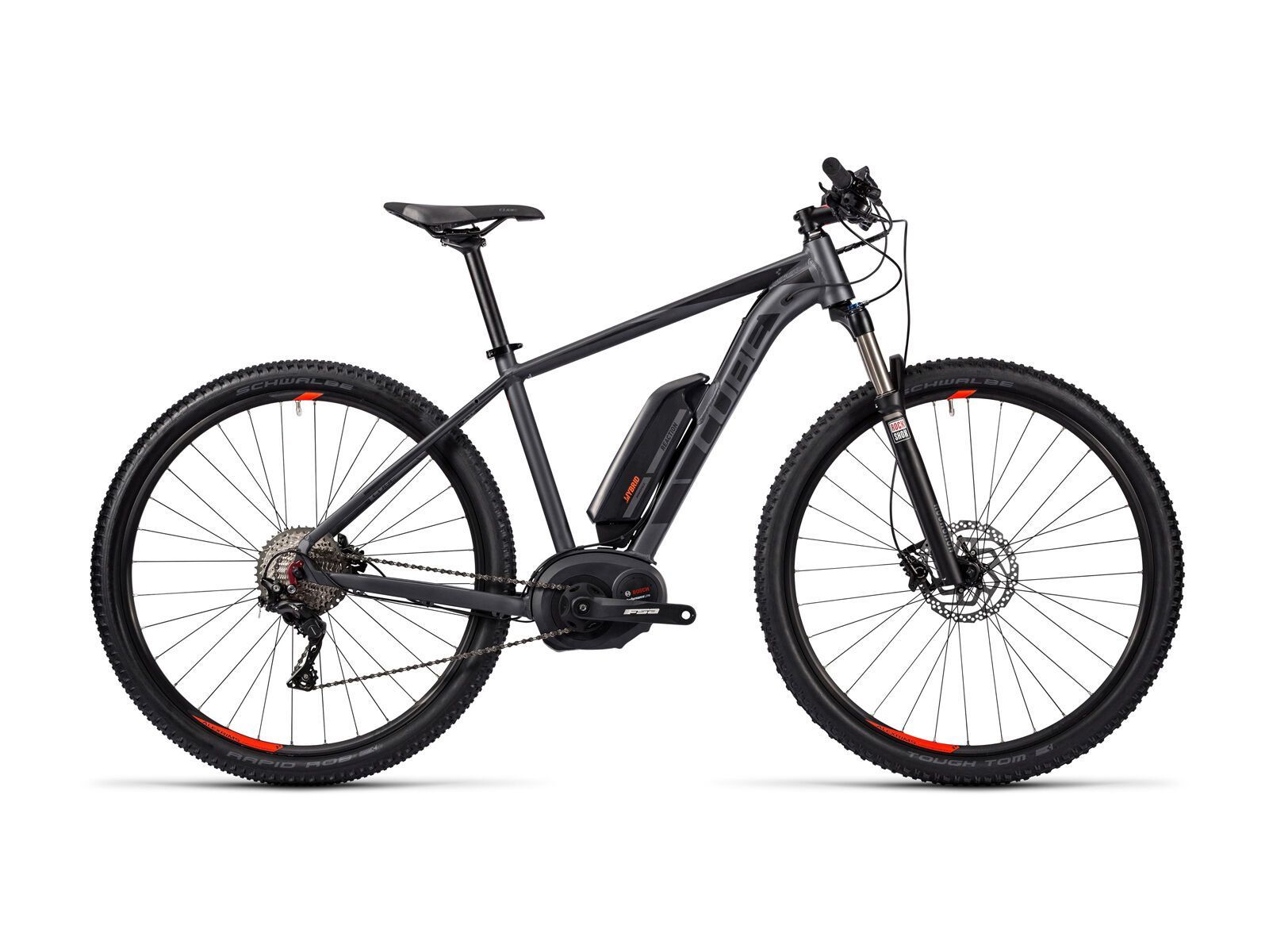 Cube Reaction Hybrid HPA Race 400 29, grey´n´flashred - Bild 1