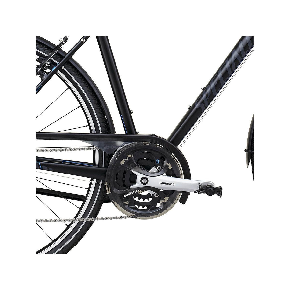 Specialized Crossover Sport, Black/Neon Blue/Graphite - Bild 3