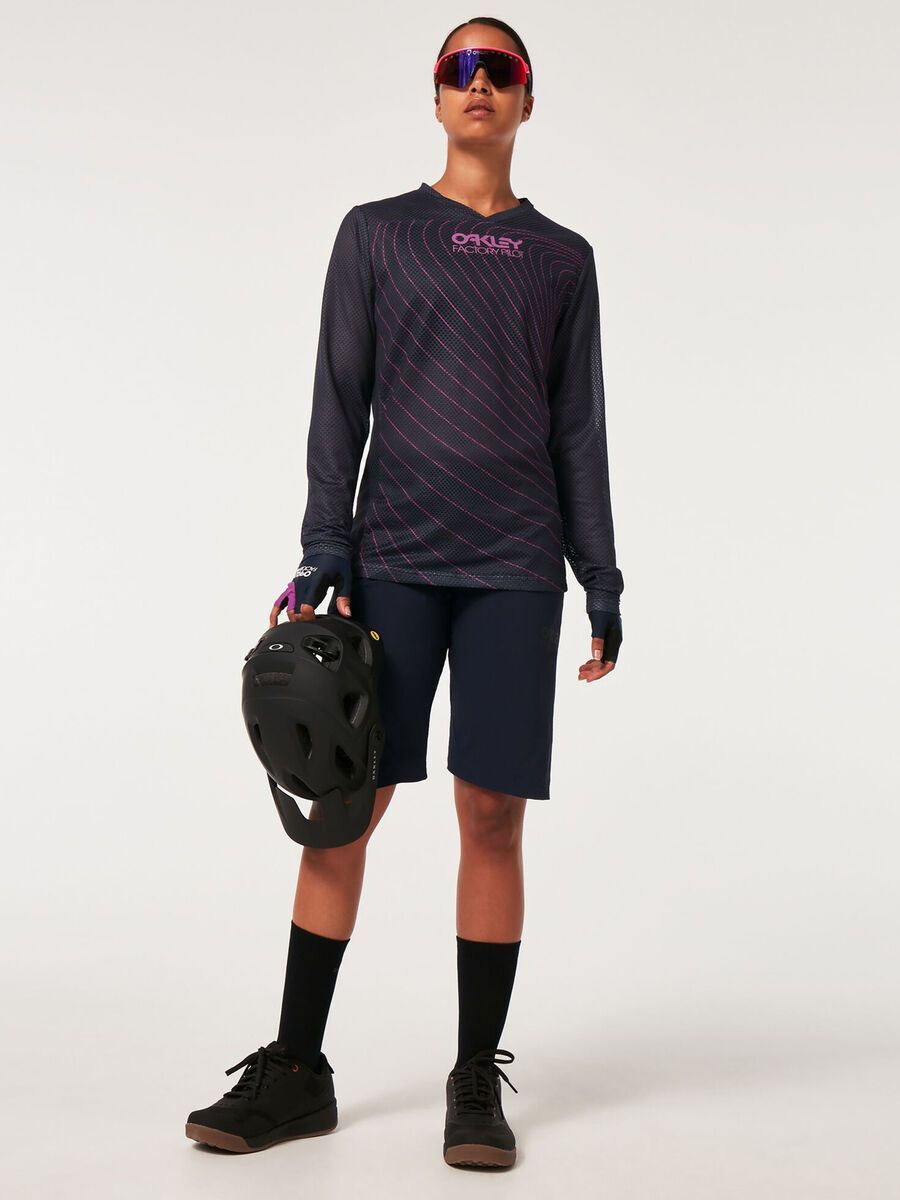 Oakley Wmns Factory Pilot RC LS Jersey, fathom - Bild 9