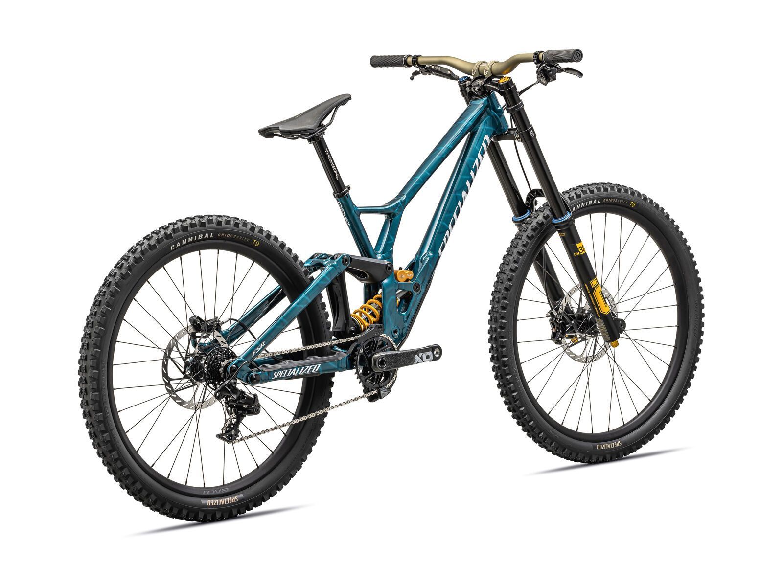 Specialized Demo Race, teal tint carbon/white - Bild 3