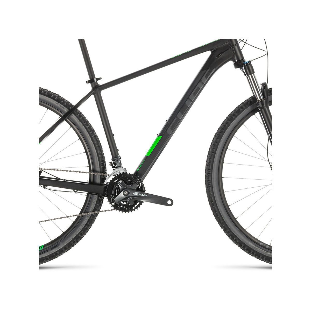Cube Analog 27.5, black´n´green - Bild 3