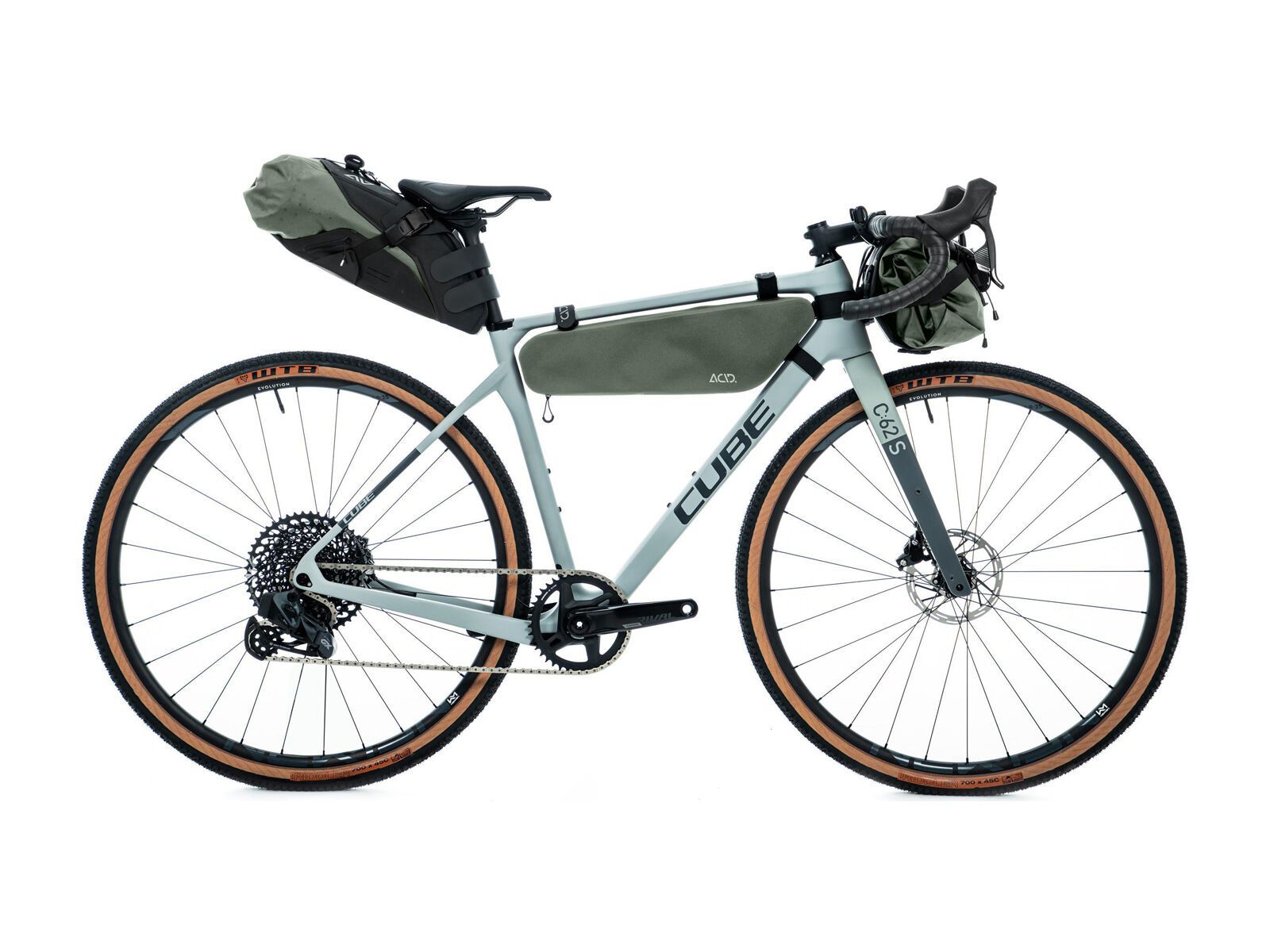 Cube Acid Lenkertasche Pack Pro 9, black´n´green - Bild 5