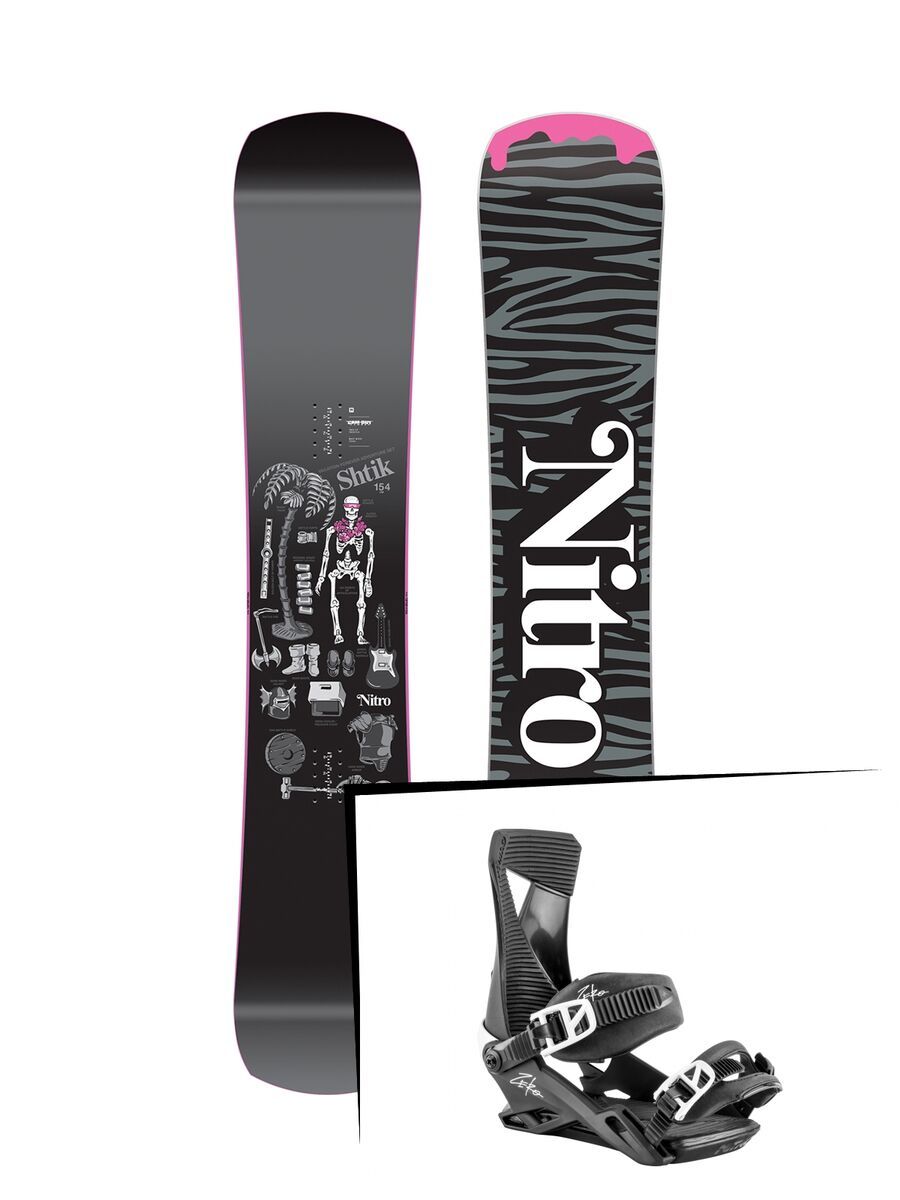 Set: Nitro SHtik 2019 + Nitro Zero dark night - Bild 1
