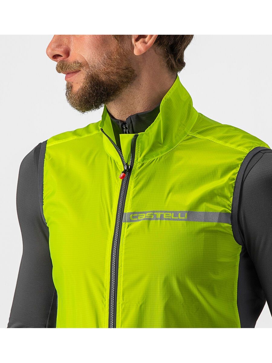 Castelli Squadra Stretch Vest, electric lime/dark gray - Bild 5