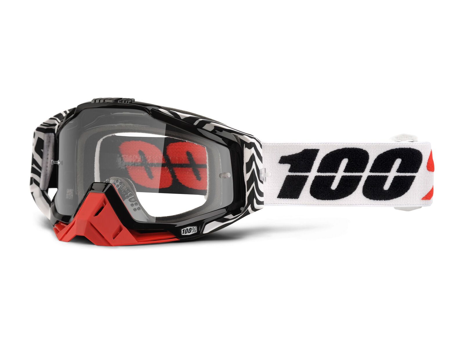 100% Racecraft Goggle, zoolander/ Lens: clear - Bild 2