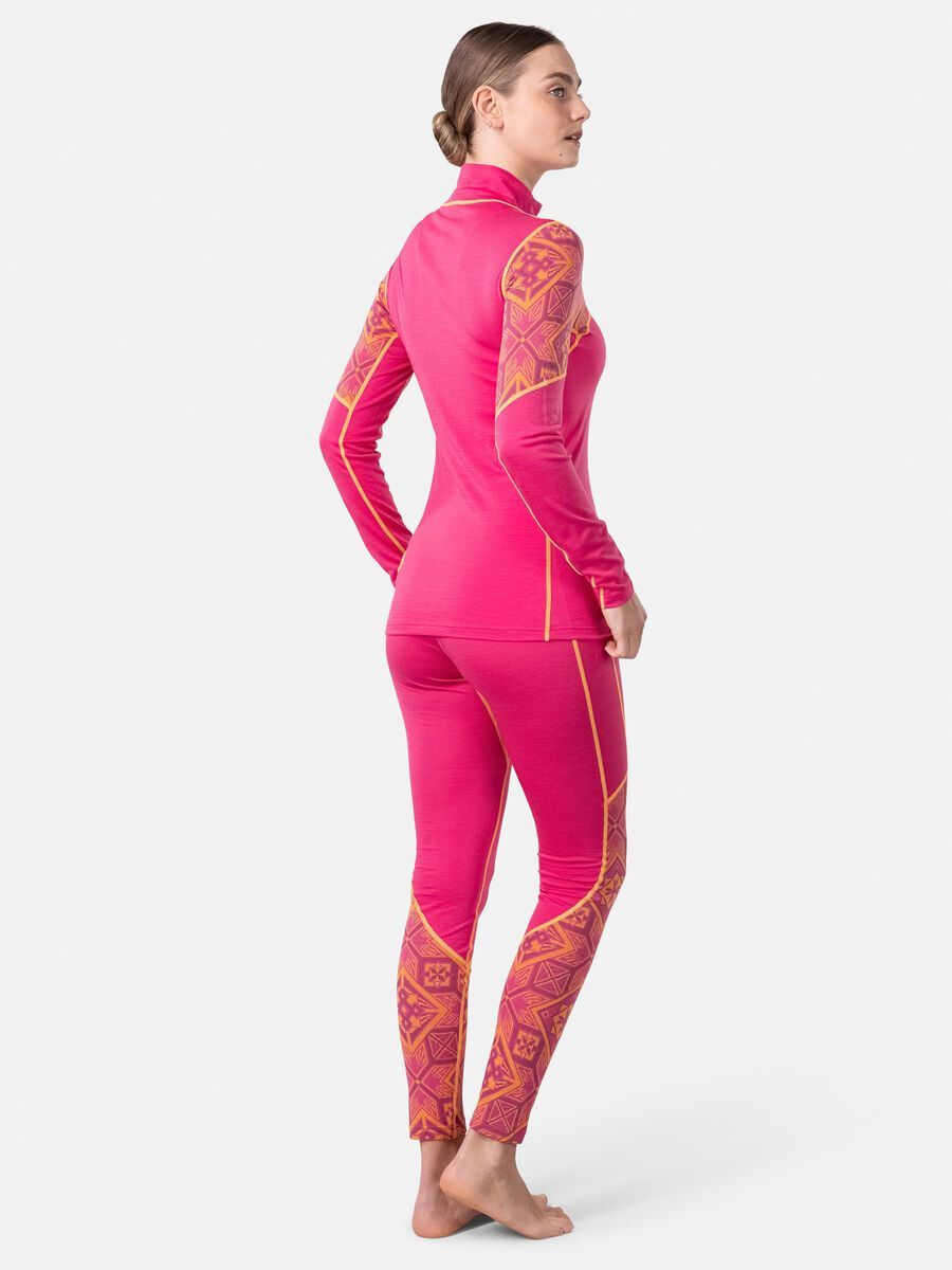 Kari Traa Eloise Half Zip Baselayer, bright pink - Bild 6