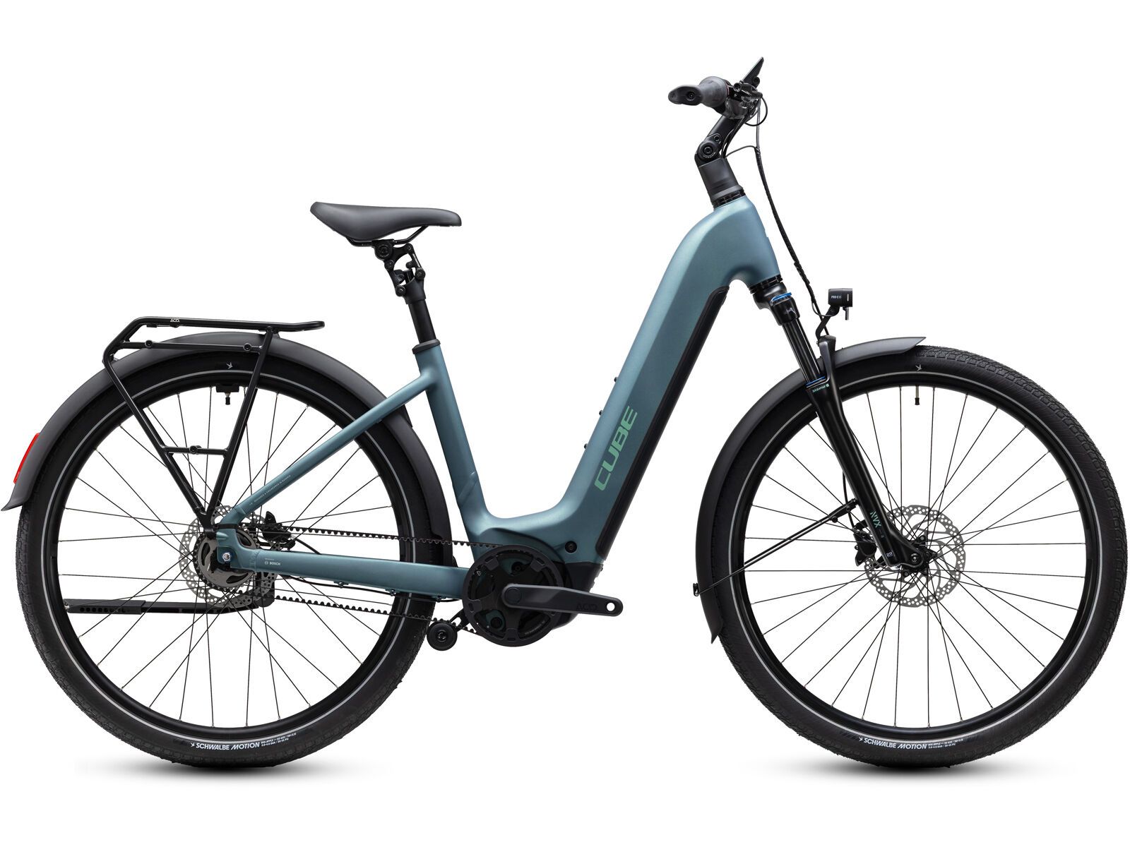Cube Touring Hybrid Deluxe SLX 800 Easy Entry, greengranit´n´green - Bild 1