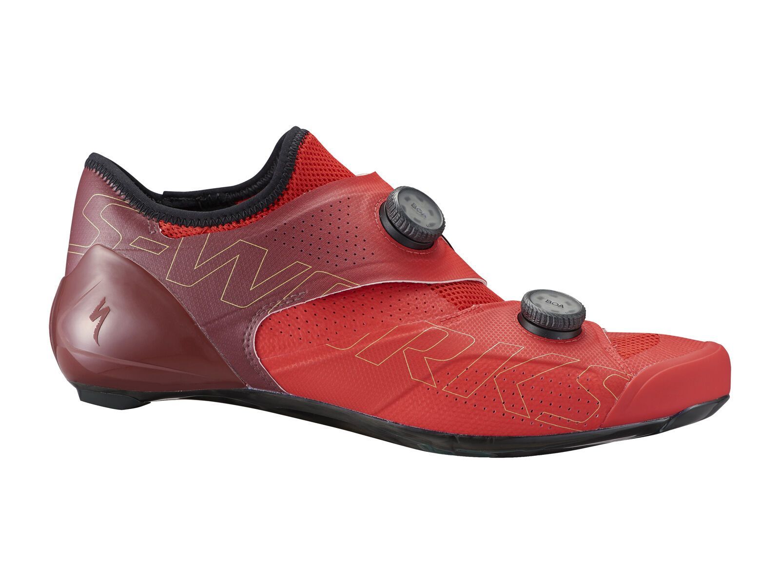 Specialized S-Works Ares Road, flo red/maroon - Bild 2