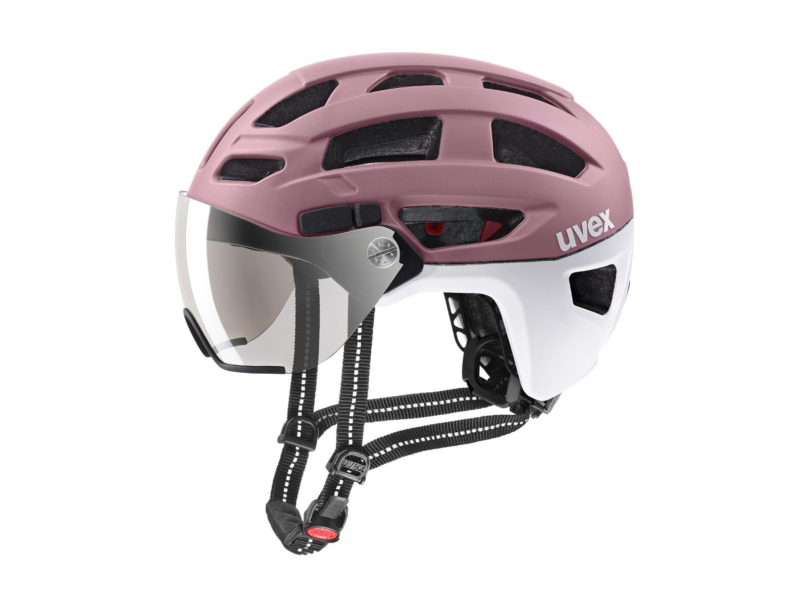 uvex finale visor, rosé-white mat - Bild 1