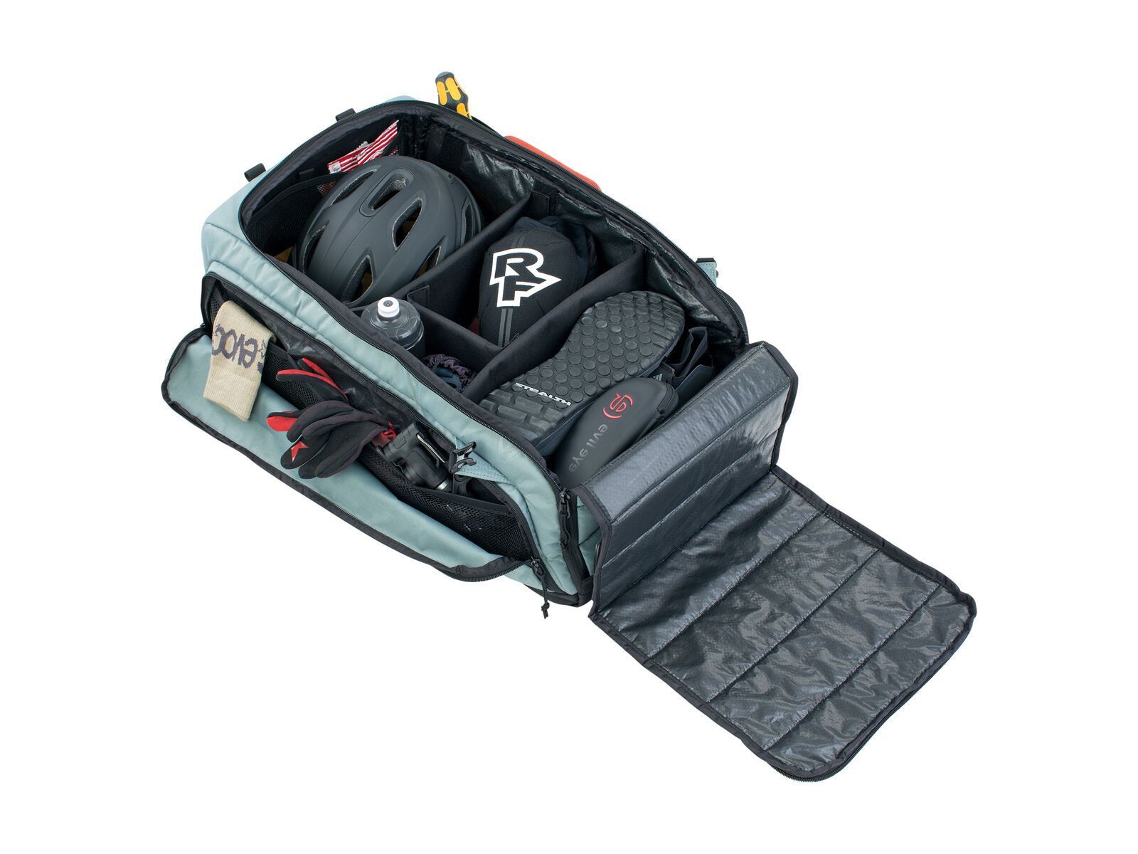 Evoc Gear Bag 55, steel - Bild 6