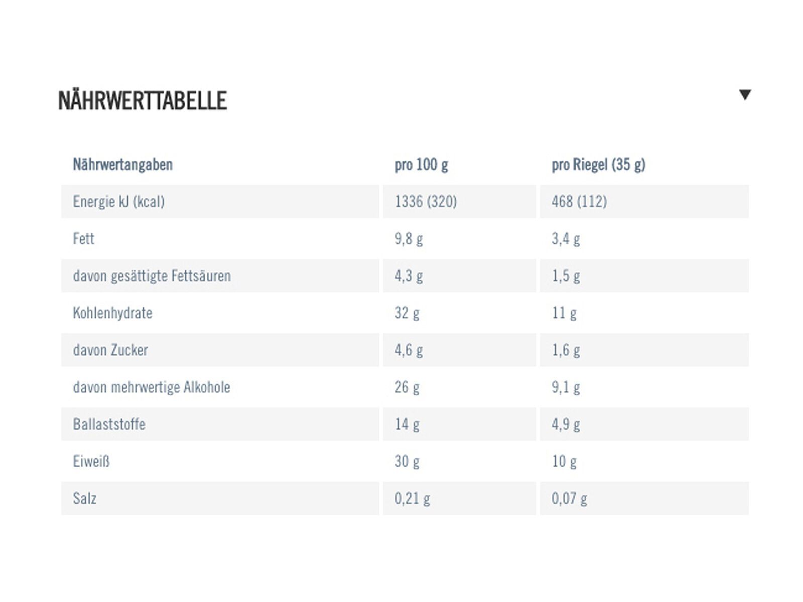 PowerBar Protein Plus Low Sugar - Vanilla - Bild 2